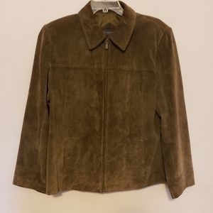 Suede Cropped Jacket